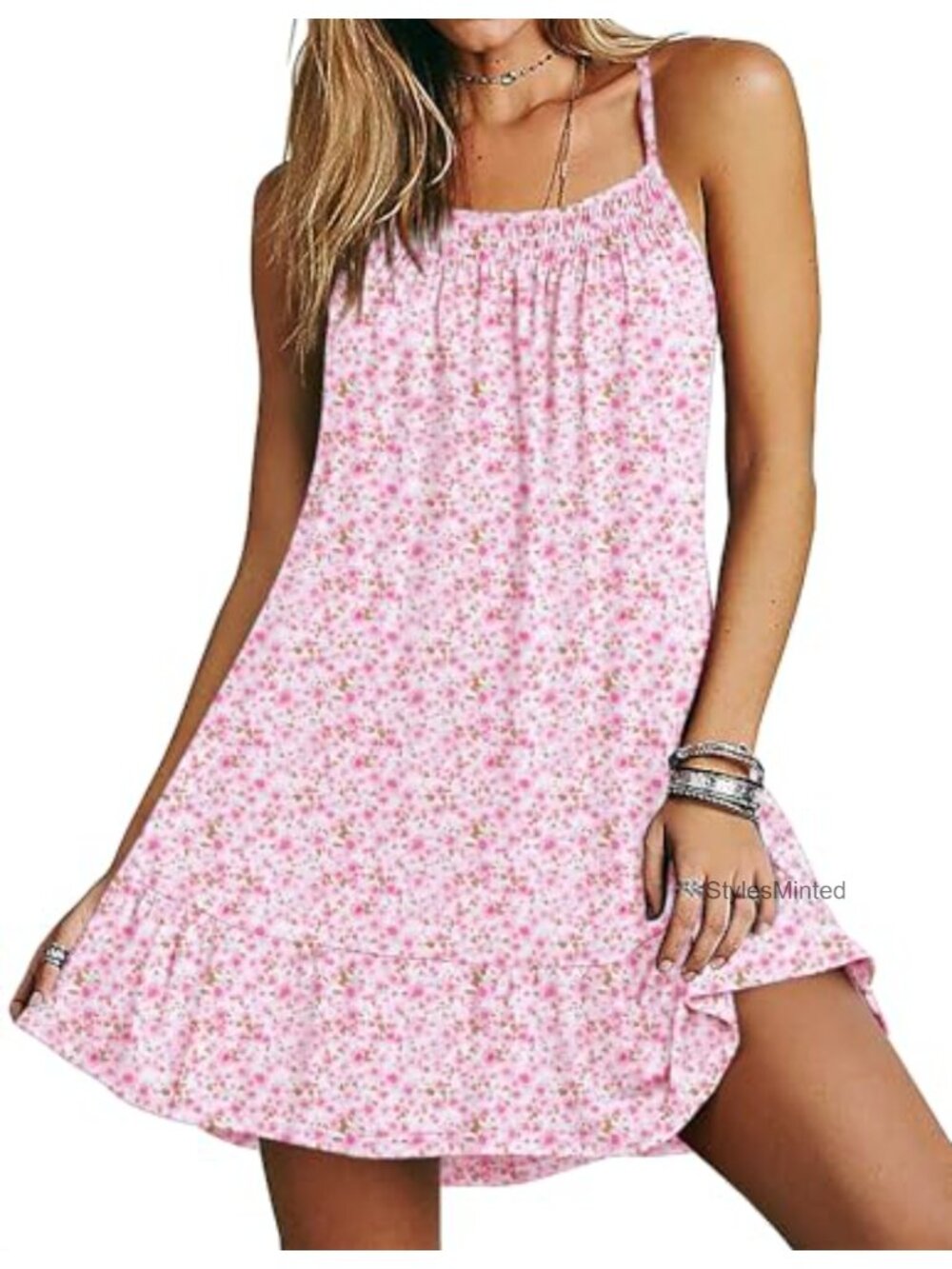 Sleeveless Racerback Nightgown for Women Chemise Sleepwear Sleep Dress Lounge